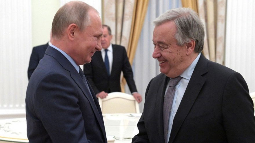 Tổng thống Nga khẳng định với Tổng thư ký LHQ: Kosovo tạo tiền lệ cho Donbass